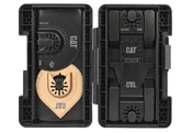Multitool accessory set (8 pcs) in plastic case CAT